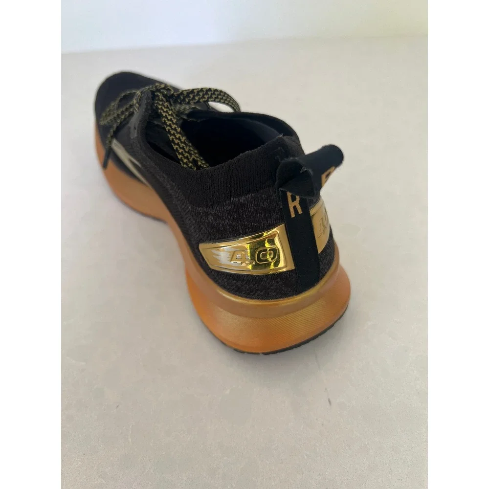 Brooks Levitate 4 Running Sneaker Womens 8.5 Black Gold Trail‎ Runner Athletic